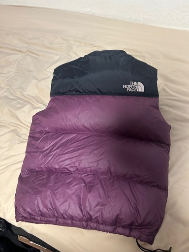 THE NORTH FACE 700フィル ダウンベスト ヌプシ系 紫黒 サイズ90(S) 韓国企画