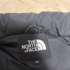 THE NORTH FACE 700フィル ダウンベスト ヌプシ系 紫黒 サイズ90(S) 韓国企画の画像
