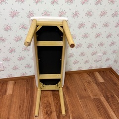【無料】ダイニングベンチ 木製 ホワイト 引き取り限定の画像