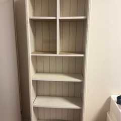 本棚　アイボリーの画像