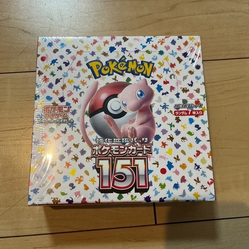 ポケカ   151 BOX シュリンク付き