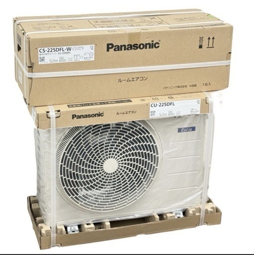 Panasonic 6畳用 (ひーくんパパ) 美作江見の季節、空調家電《エアコン
