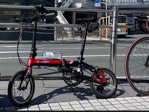 DAHON K3 赤黒カラー 折りたたみ自転車 ミニベロ