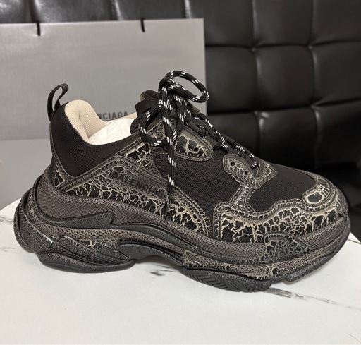 Balenciaga トリプルS Faded Black スニーカー　40