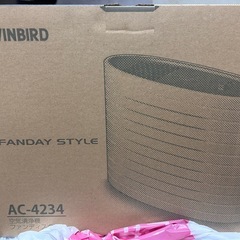 新品未開封　空気清浄機の画像