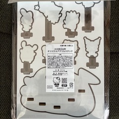 【限定4点セット】サンリオ × 日出町 コラボ アクスタ・アクキー・メモ・シールの画像