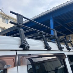 引き取り限定！ルーフキャリア　ハイゼットカーゴ　S321V ハイルーフの画像