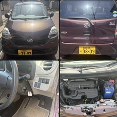 ミライース✨4WD✨すぐ納車可能✨県内名義、陸送代込み‼️の画像