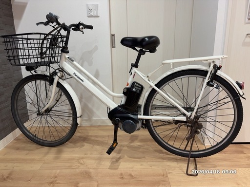 ☆ジモティー割引有☆　中古電動自転車/ﾊﾟﾅｿﾆｯｸ/ﾃｨﾓ･S/BE-ELST635V Panasonic ティモ・S BE-ELST635 (波 桃英) 神田（交通局前）の電動