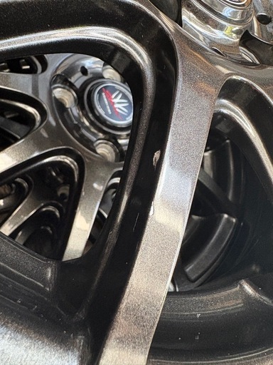 「商談中」⑳155/65R14新品ブリヂストンタイヤ4本と美品中古ホイールとナット付き