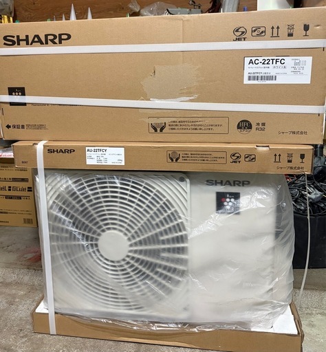 未使用品　2025モデルSHARP6畳エアコン