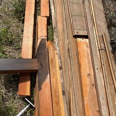 ウッドデッキの廃材お譲りしますの画像