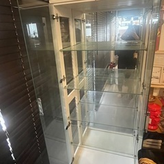 飾り棚 ショーケース ガラス　の画像