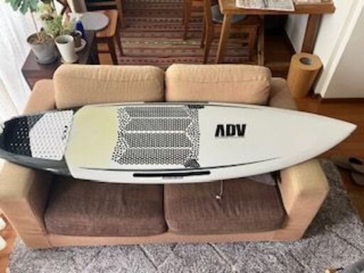 ★ADVANCED アドバンス ワックス不要サーフボード 6'0（中古美品）★ 引取りでお願いします★