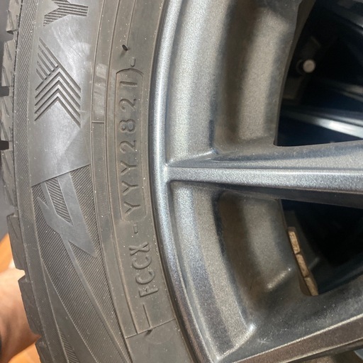 ヨコハマスタッドレスタイヤホイールセット165/65R1479Q　IG70 4本セットです