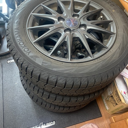 ヨコハマスタッドレスタイヤホイールセット165/65R1479Q　IG70 4本セットです