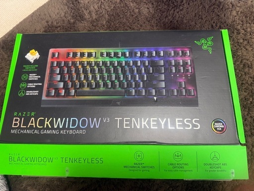 Razer BLACKWIDOW TENKEYLESS  キーボード