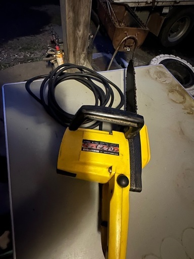 中古チェーンソー 動作品 電動タイプ