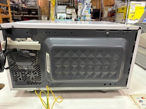 TOSHIBA 電子レンジ ER-SM17 2021年製 フラットタイプ ホワイト 動作確認済み 中古品 ③