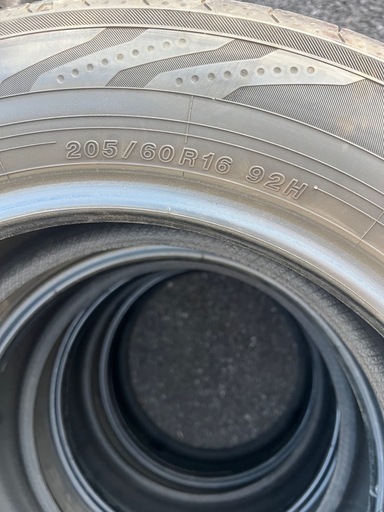 205/60R16, ヨコハマタイヤ,2022年,4本