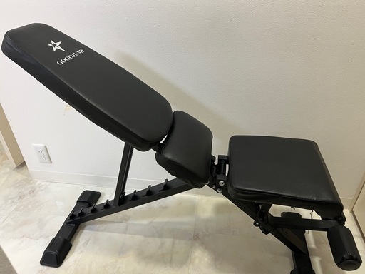 お譲り先決定】トレーニングベンチインクラインベンチ折りたたみ式