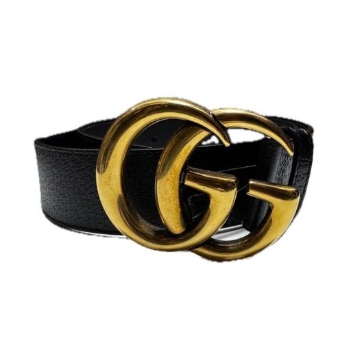 GUCCI GGバックル ベルト ブラック