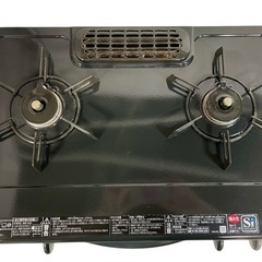 名)284.リンナイ ガスコンロ RT31NHS-R 2013年製 都市ガス用 ガスホース付  の画像