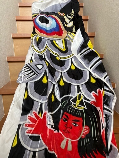 【特大】　美品 鯉のぼり 5m 単品　黒　
