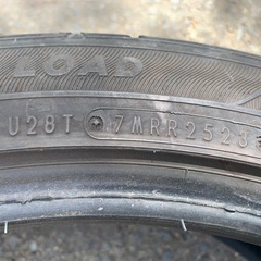 245/40R19 98W GOOD YEAR サマータイヤ2本の画像