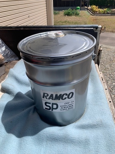 RAMCO  エンジンオイル　20L 0w-16 未開封
