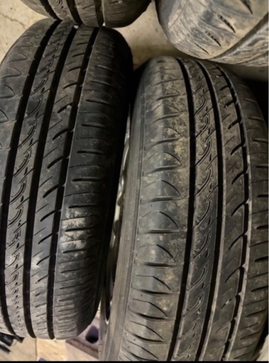 175/70R14 バリ山！　夏タイヤ　アルミホイール