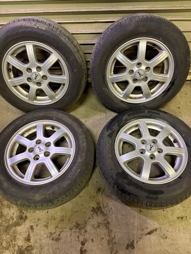 175/70R14 バリ山！　夏タイヤ　アルミホイール
