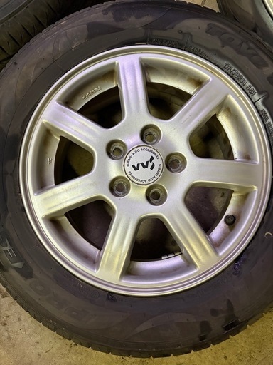 175/70R14 バリ山！　夏タイヤ　アルミホイール