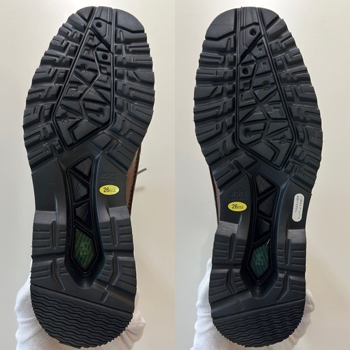 未使用アシックスASICSWALKINGペダラpedalaカジュアルシューズ