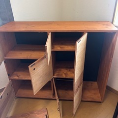 DIY 自作の棚の画像