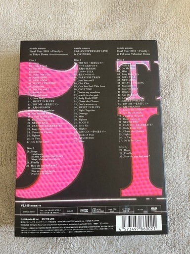 初回盤 安室奈美恵 Final Tour 2018 Finally 5DVD