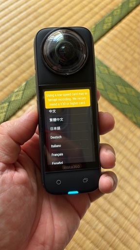 美品Insta360 X4 アクションカメラ