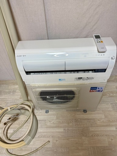 K07116 中古エアコン 三菱電機 2019年製 主に6畳用 冷房能力2.2KW / 暖房能力2.5KW □2024年製□ 三菱電機 MITSUBISHI 霧ヶ峰 GVシリーズ エアコン おもに