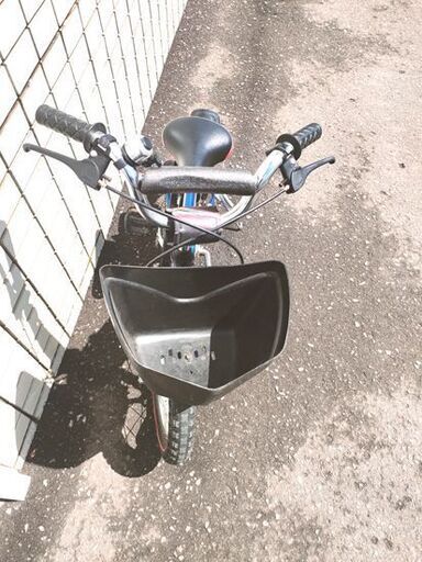 14インチ 自転車 ＡＮＩＭＡＴＯＲ キッズ 子ども用自転車 青 ブルー キッズサイクル カゴ付き 変速無し ライトなし 札幌 北20条店