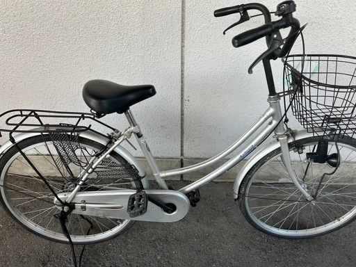 ４J21　少し小さ目２４サイズのホームサイクル　★自転車専門店の中古車です★　【消費税込み・防犯登録６００円込み