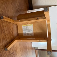 【受付終了】KATOJI 廃盤 木製　ローチェア　椅子　チェアの画像