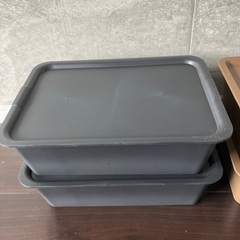 【4月22日(水)AM12時迄にお渡し希望(※時間応相談)】蓋付きボックス×6点の画像