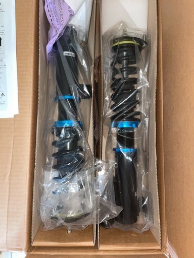 本日購入の方は❗️新品未使用❗️値下げ中❗️【商品】 MILD TWINの車高調キットです。 新品未使用❗️値下げ中❗️【商品】 MILD TWINの車高調キットです
