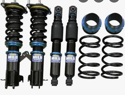 本日購入の方は❗️新品未使用❗️値下げ中❗️【商品】 MILD TWINの車高調キットです。