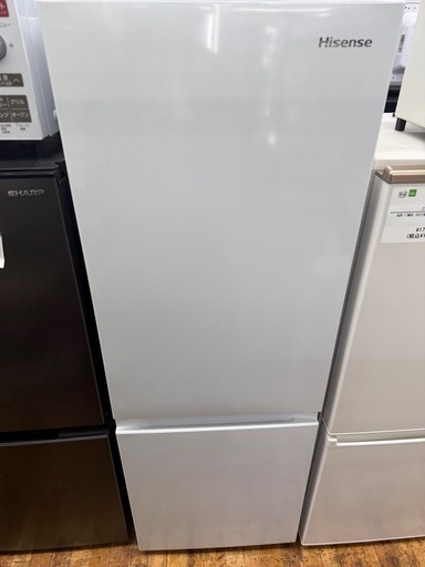 Hisense 2ドア冷蔵庫のご紹介です