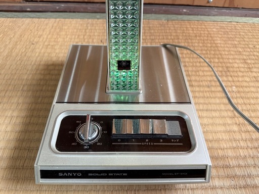 GO-1729】SANYO サンヨー 扇風機 EF-6KX 昭和レトロ アンティーク