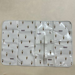 ジェラートピケ　PEANUTS おむつ替えマット 防水の画像