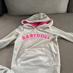 6-BABYDOLLキッズセットアップ100の画像