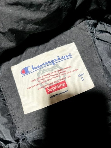 supreme x Champion シュプリームコラボ フードジャケット
