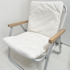 【無印良品】アルミ折りたたみチェアの画像